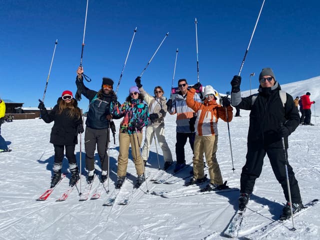 Clase Grupal Esquí Nivel A